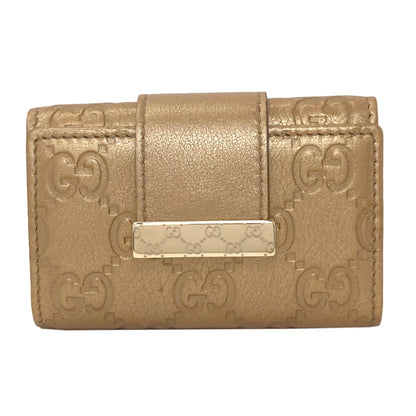 GUCCI 212098 GG signature guccissima key holder Leather Ladies [Used]