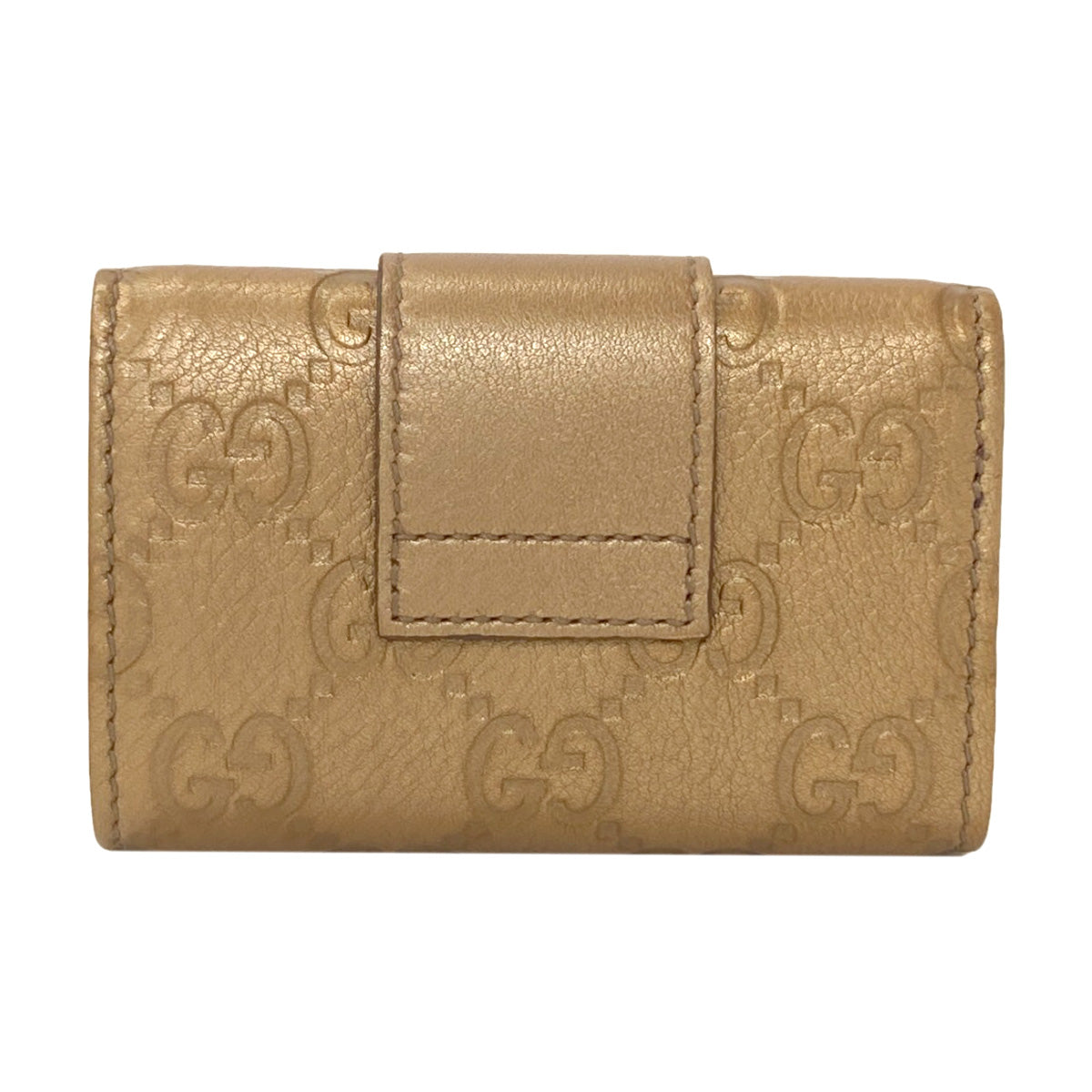 GUCCI 212098 GG signature guccissima key holder Leather Ladies [Used]