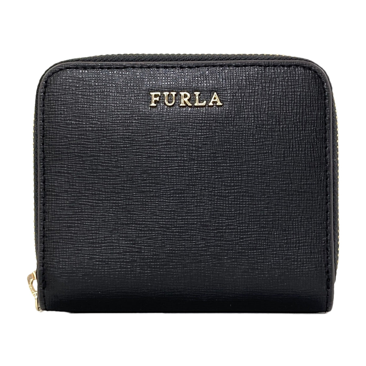 Furla logo Bifold Wallet with Coin Pocket PVC Ladies [Used]