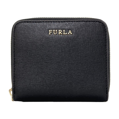 Furla logo Bifold Wallet with Coin Pocket PVC Ladies [Used]