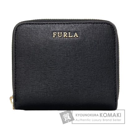 Furla logo Bifold Wallet with Coin Pocket PVC Ladies [Used]