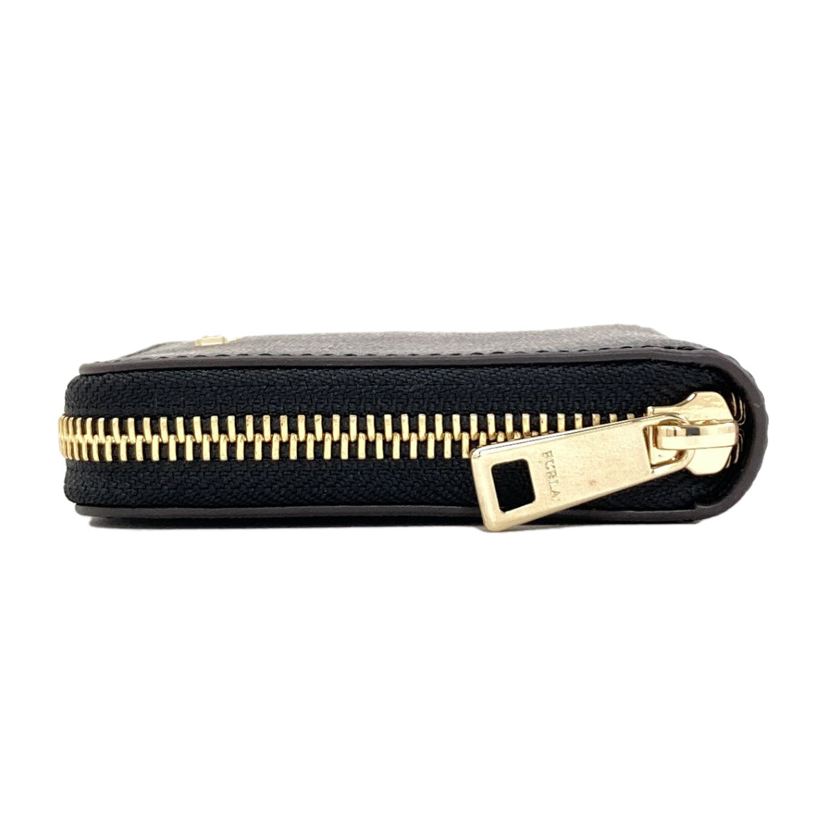 Furla logo Bifold Wallet with Coin Pocket PVC Ladies [Used]