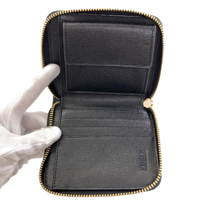 Furla logo Bifold Wallet with Coin Pocket PVC Ladies [Used]