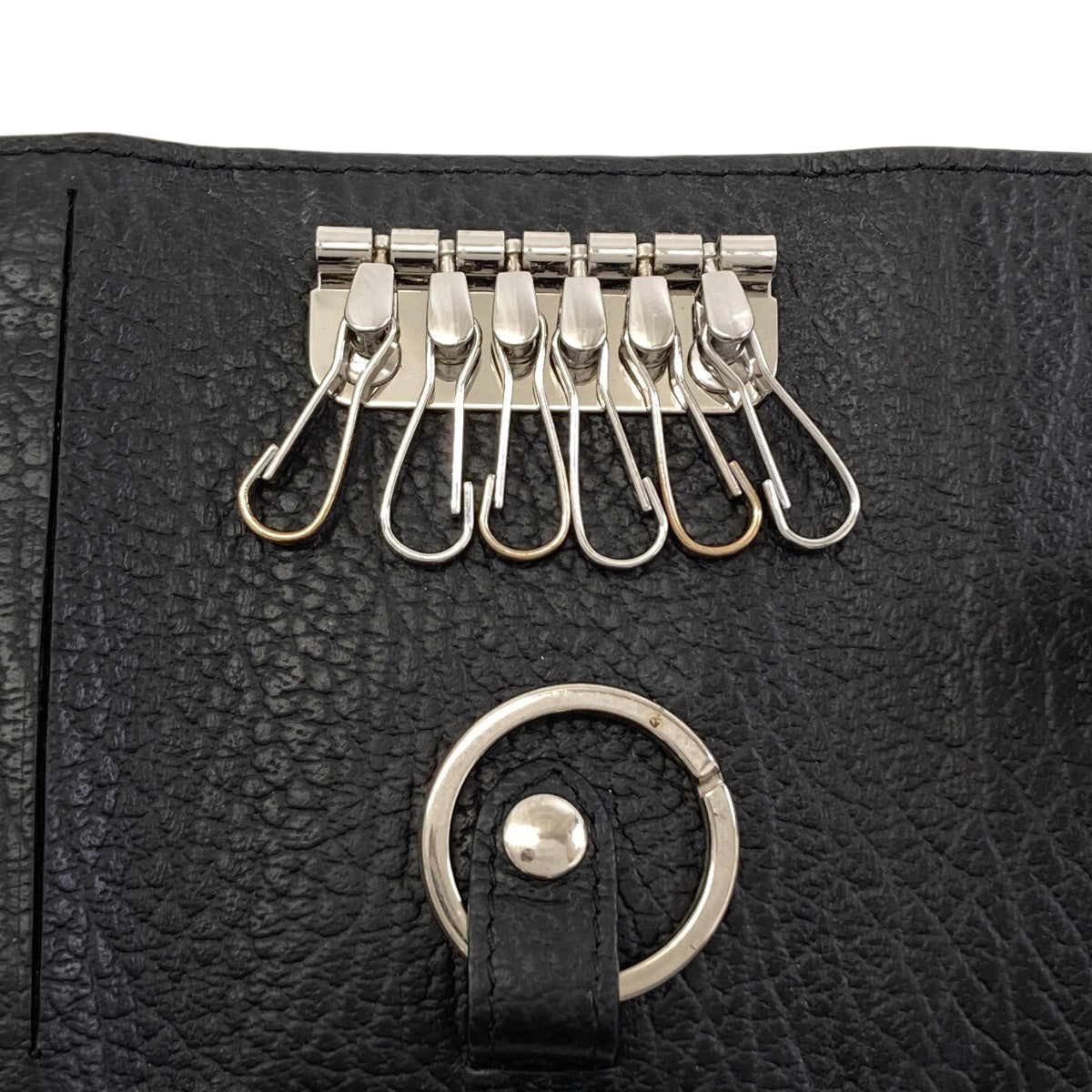 MaisonMargiela 4 stitches key holder Leather Ladies [Used]