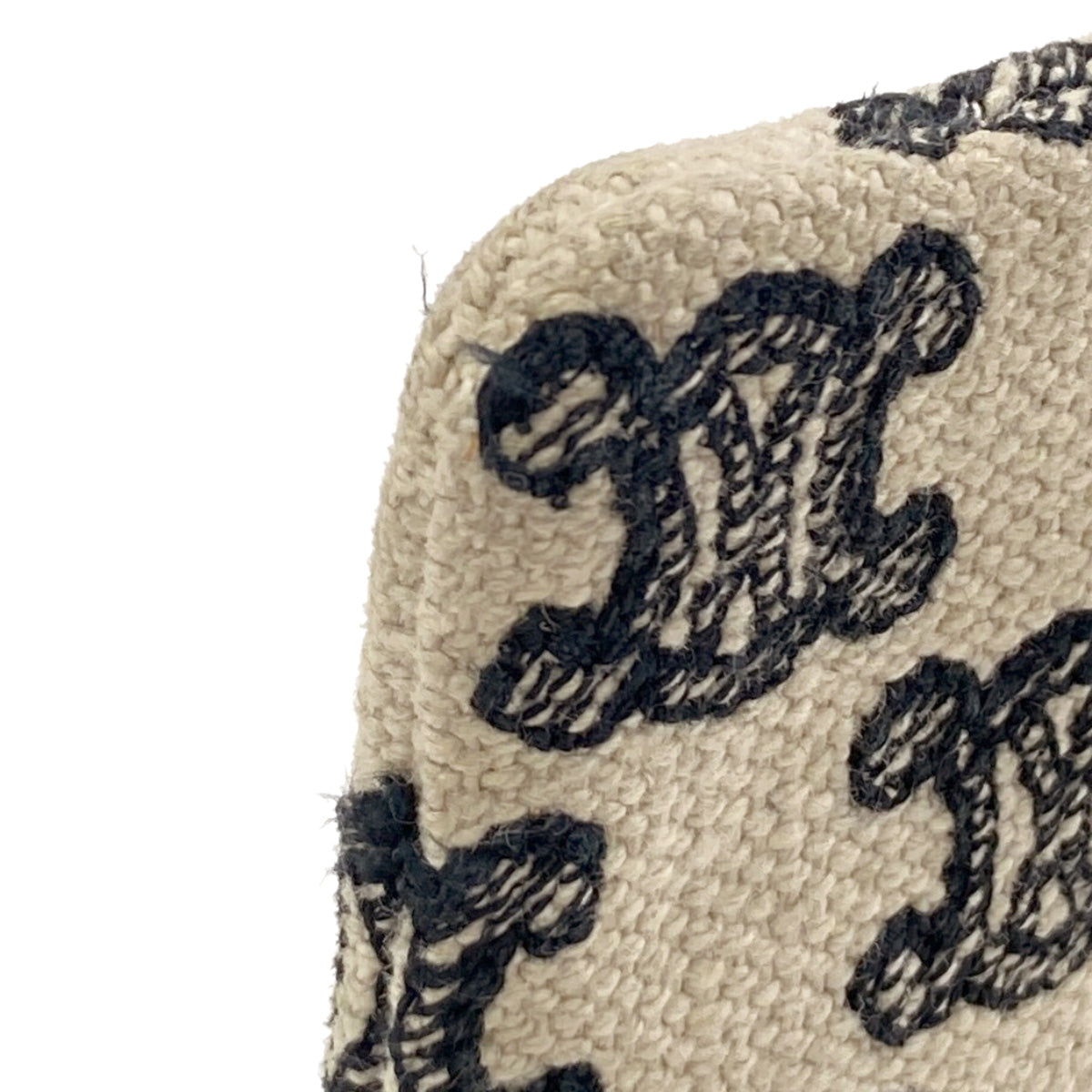 CELINE Triomphe coin purse Canvas Ladies [Used]