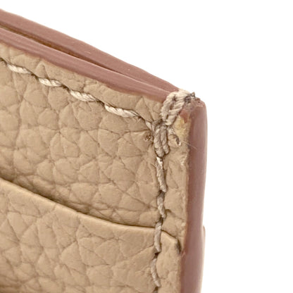BURBERRY logo Card Case Leather Ladies [Used]
