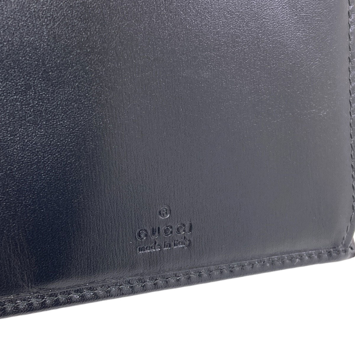 GUCCI 030・204249・16510 logo Card Case Leather Ladies [Used]