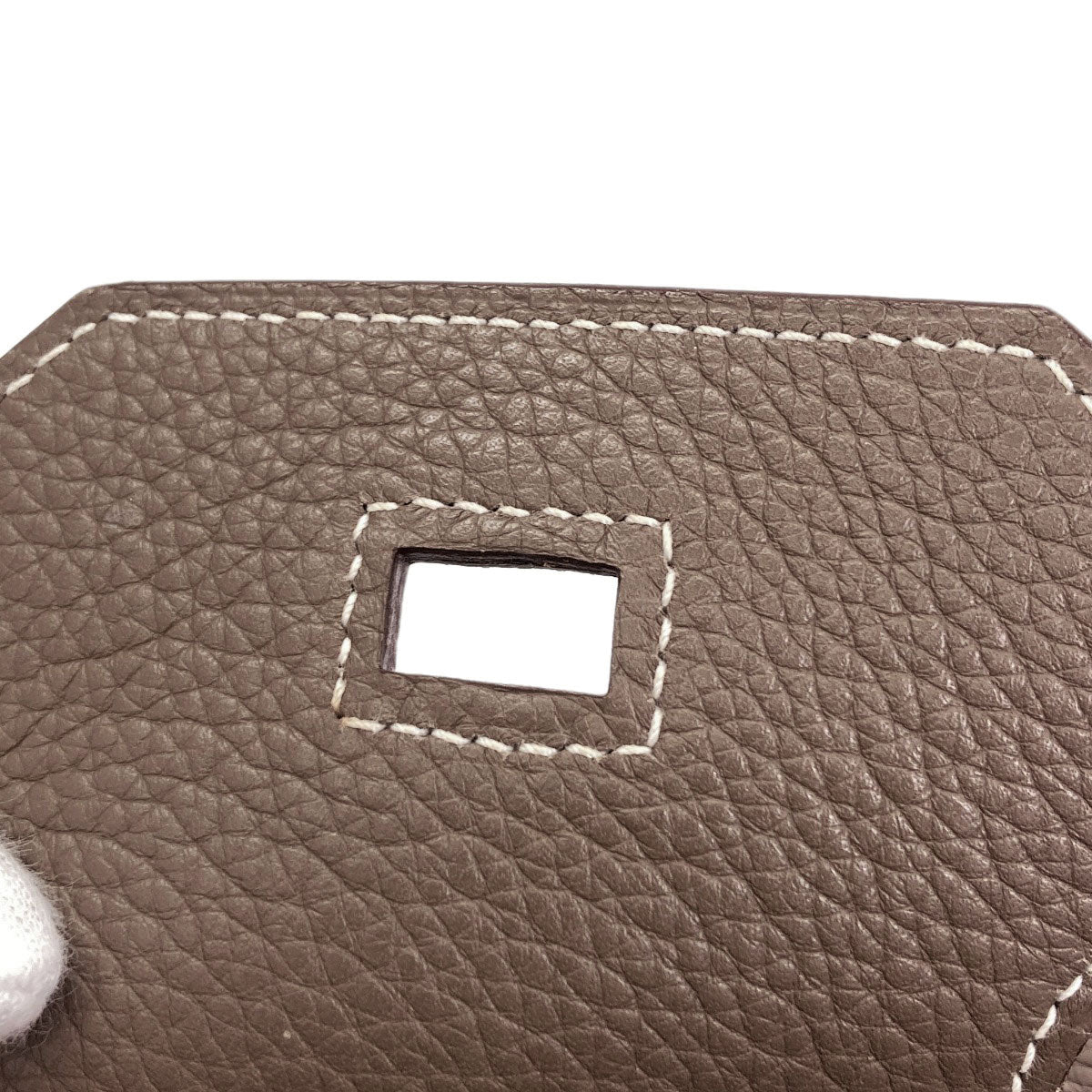 HERMES Birkin 30 Etoupe SilverHardware Handbag Togo Ladies [Used]