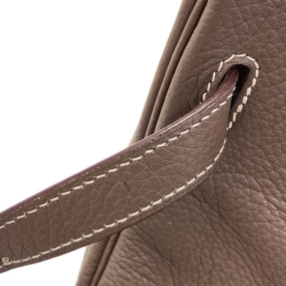 HERMES Birkin 30 Etoupe SilverHardware Handbag Togo Ladies [Used]