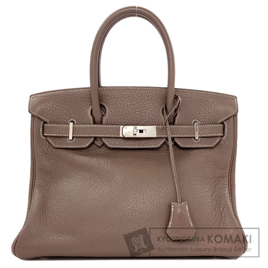 HERMES Birkin 30 Etoupe SilverHardware Handbag Togo Ladies [Used]