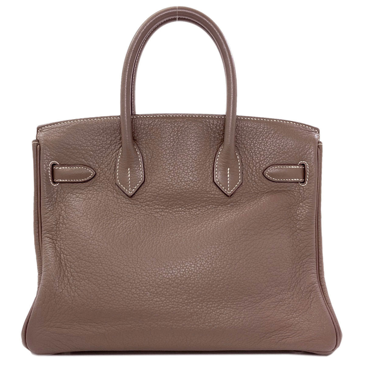HERMES Birkin 30 Etoupe SilverHardware Handbag Togo Ladies [Used]