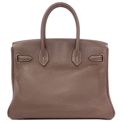 HERMES Birkin 30 Etoupe SilverHardware Handbag Togo Ladies [Used]