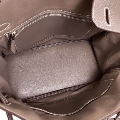 HERMES Birkin 30 Etoupe SilverHardware Handbag Togo Ladies [Used]