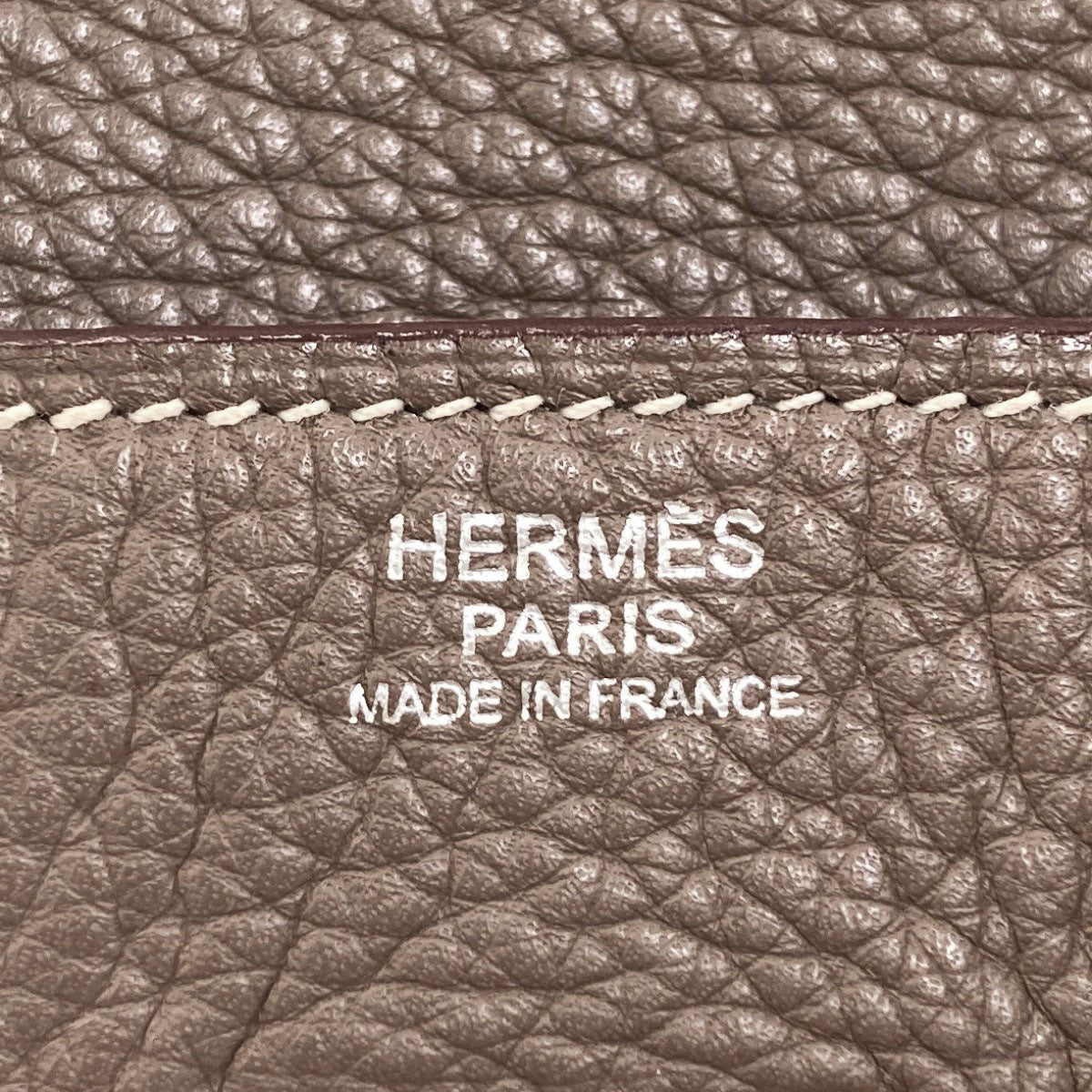 HERMES Birkin 30 Etoupe SilverHardware Handbag Togo Ladies [Used]
