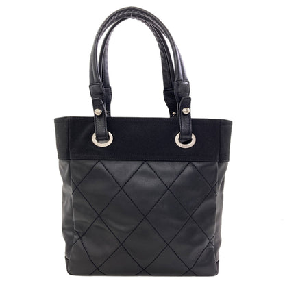 CHANEL Paris Biarritz Tote PM SilverHardware Tote Bag Coating canvas Ladies [Used]
