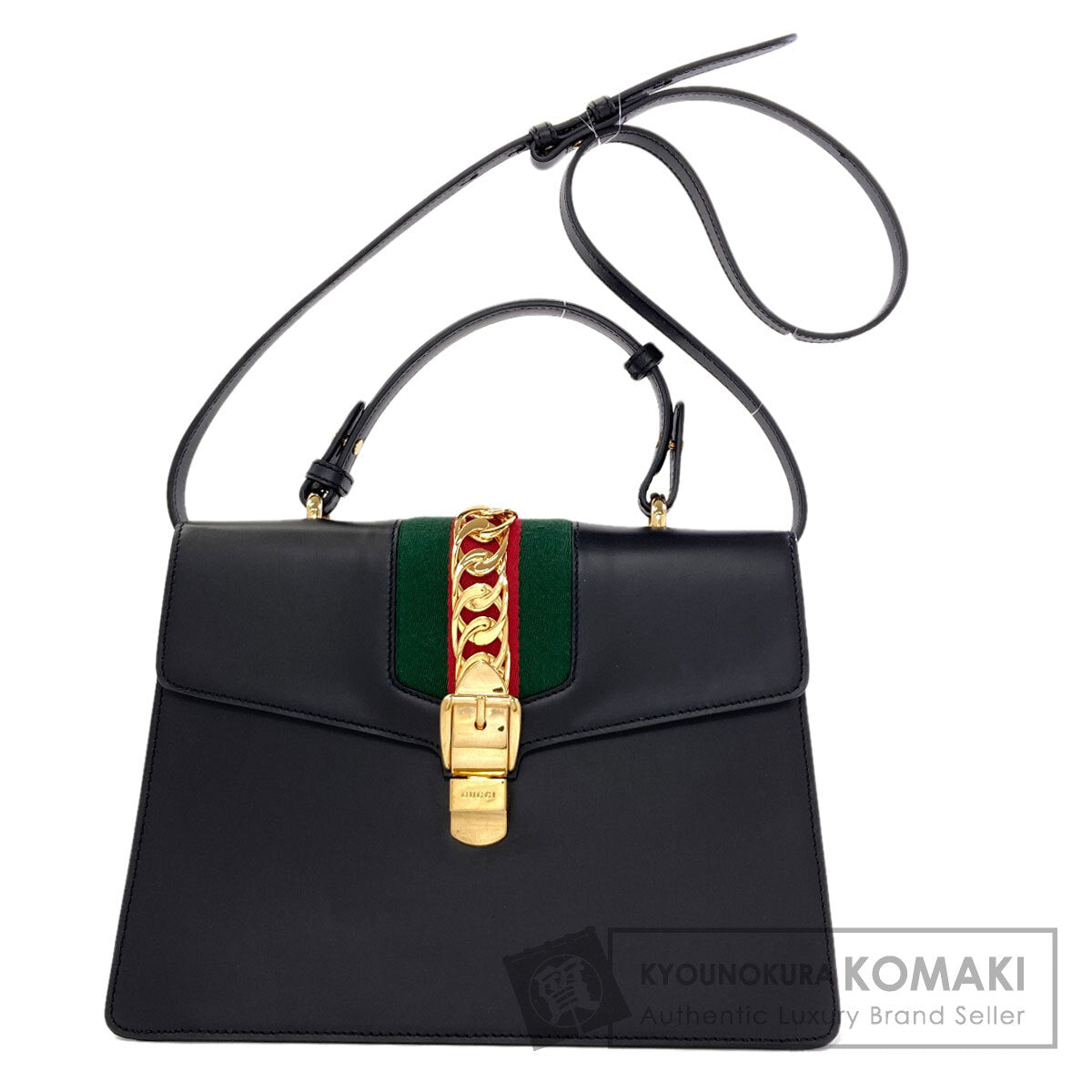 GUCCI 431665 Sylvie 2WAY Handbag Leather Ladies [Used]