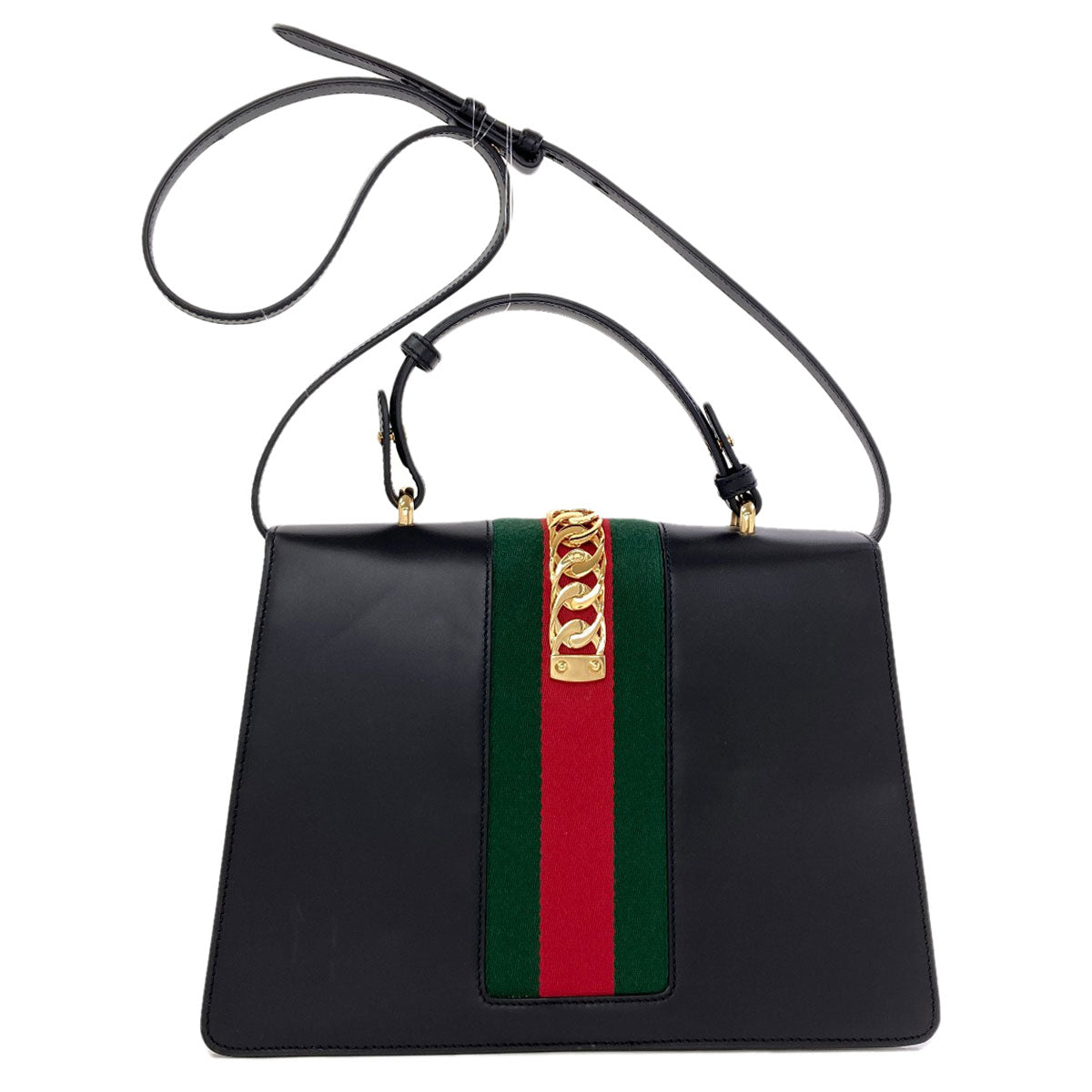 GUCCI 431665 Sylvie 2WAY Handbag Leather Ladies [Used]
