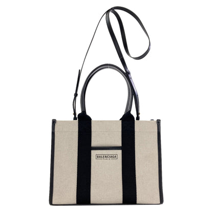 BALENCIAGA 671402 Hardware Small 2WAY Handbag Canvas Ladies [Used]