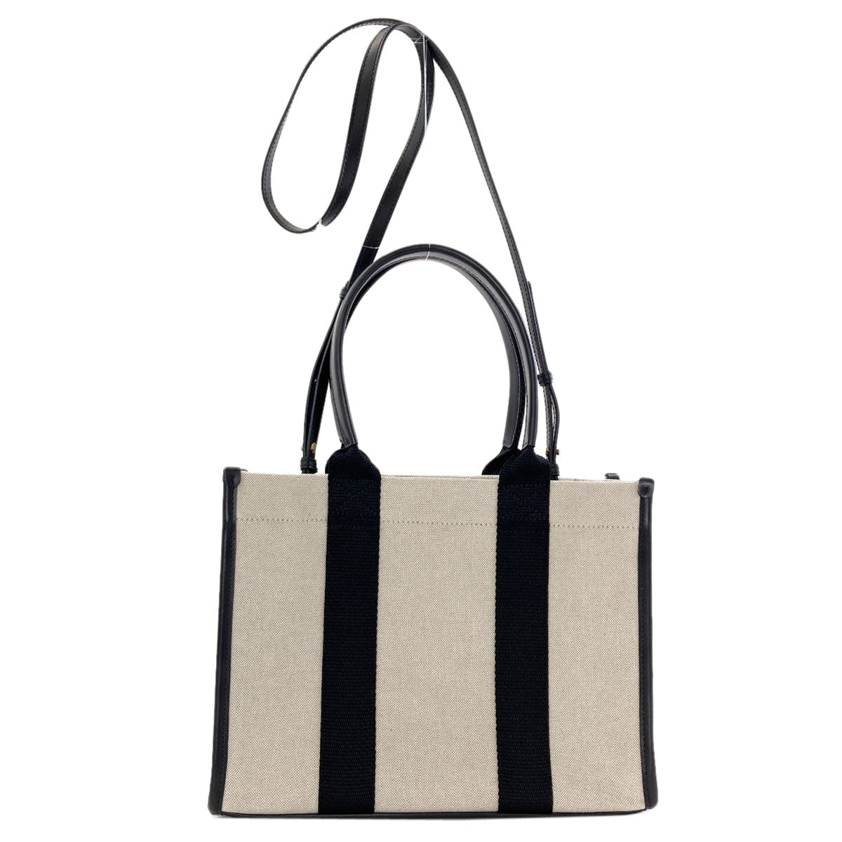 BALENCIAGA 671402 Hardware Small 2WAY Handbag Canvas Ladies [Used]