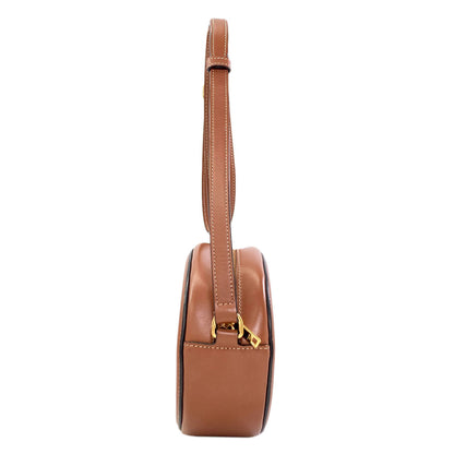 CELINE Oval Purse Cuir Triomphe Shoulder Bag Calf Ladies [Used]