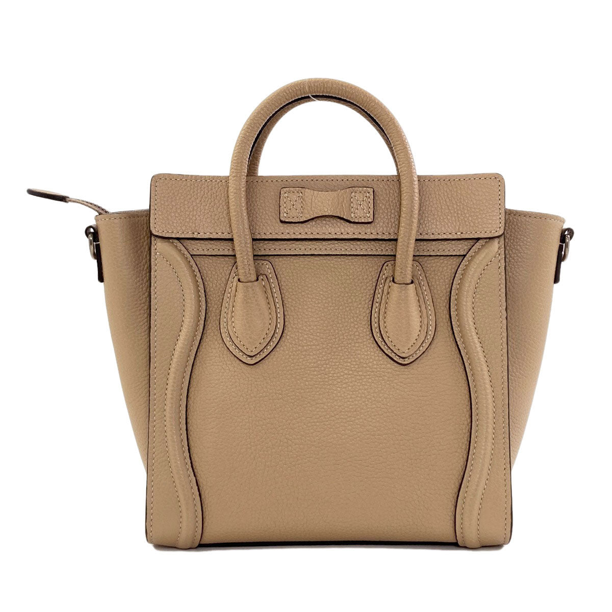 CELINE Luggage nano 2 WAY Handbag Calf Ladies [Used]
