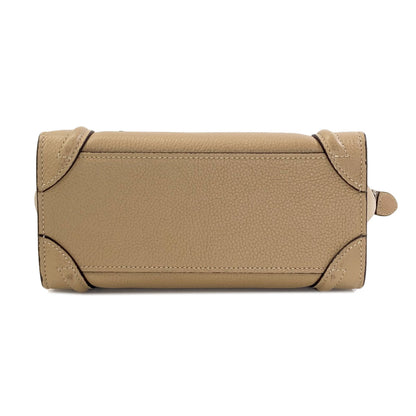 CELINE Luggage nano 2 WAY Handbag Calf Ladies [Used]