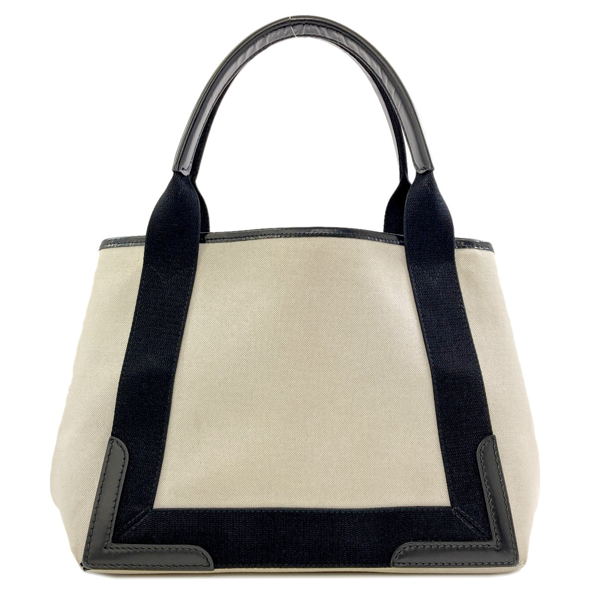 BALENCIAGA 339933 NAVY CABAS Tote Bag Canvas Ladies [Used]