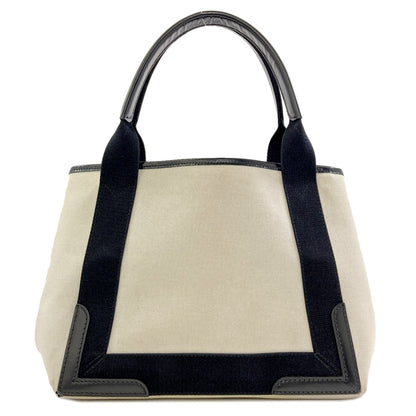 BALENCIAGA 339933 NAVY CABAS Tote Bag Canvas Ladies [Used]