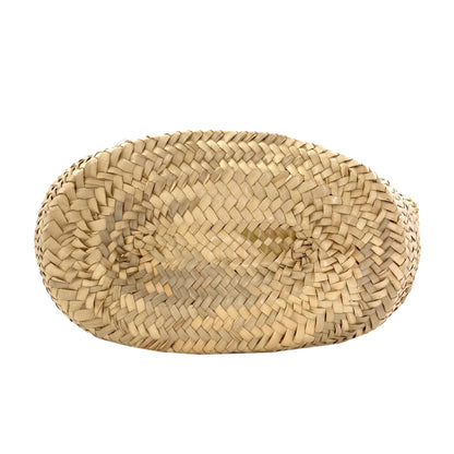 CELINE Classic Panier Triomphe Basket Bag (2-Way) Handbag Raffia Ladies [Used]
