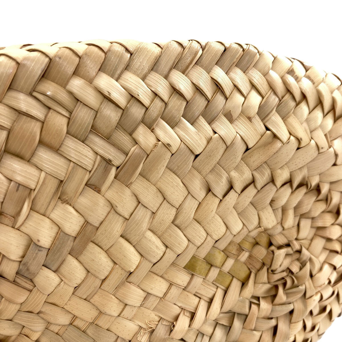 CELINE Classic Panier Triomphe Basket Bag (2-Way) Handbag Raffia Ladies [Used]