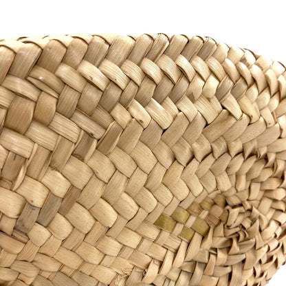 CELINE Classic Panier Triomphe Basket Bag (2-Way) Handbag Raffia Ladies [Used]