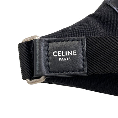 CELINE Triomphe Jacquard body bag Canvas Ladies [Used]