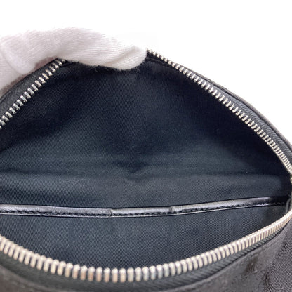 CELINE Triomphe Jacquard body bag Canvas Ladies [Used]