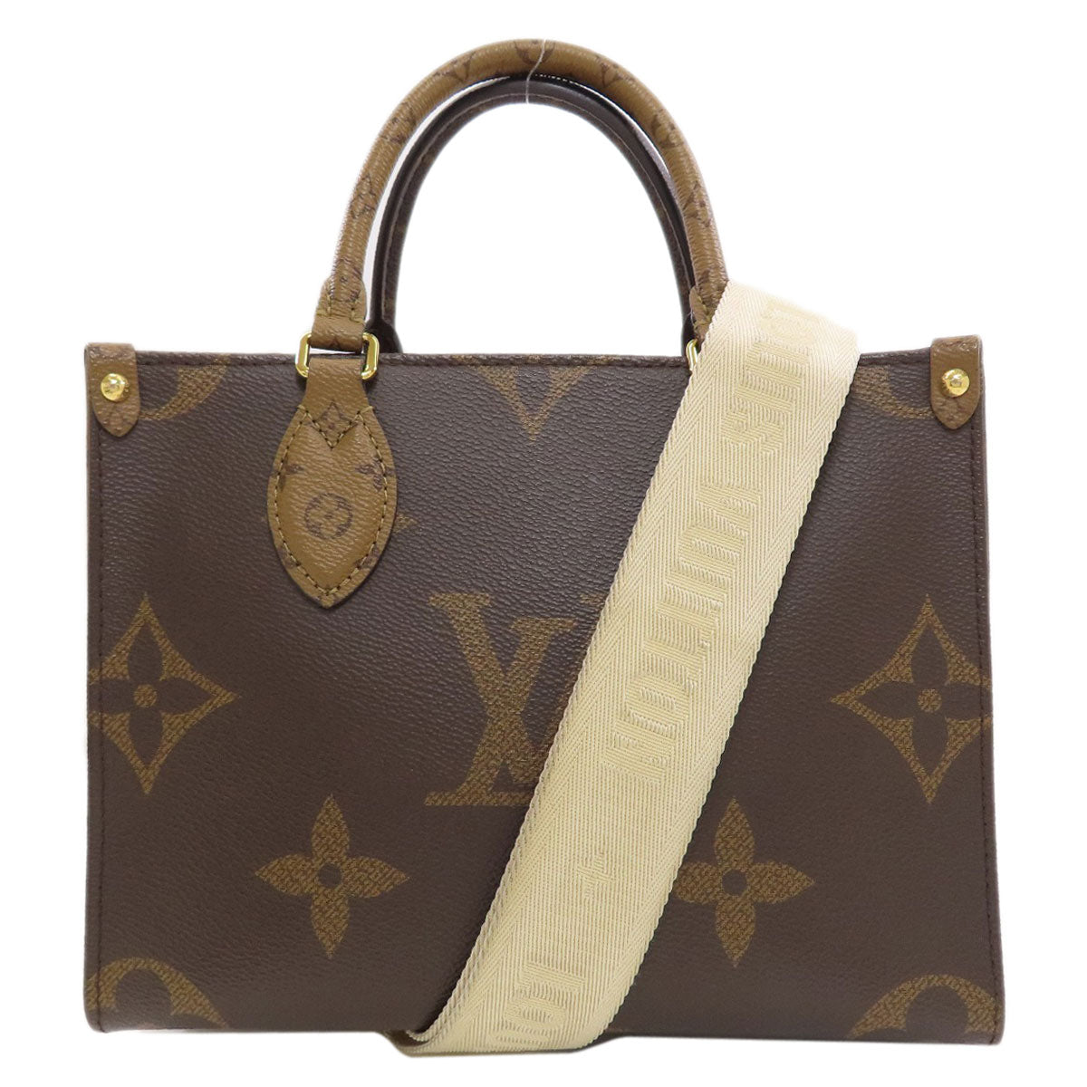 LOUIS VUITTON M46373 On the Go PM Handbag Monogram Giant Ladies [Used]