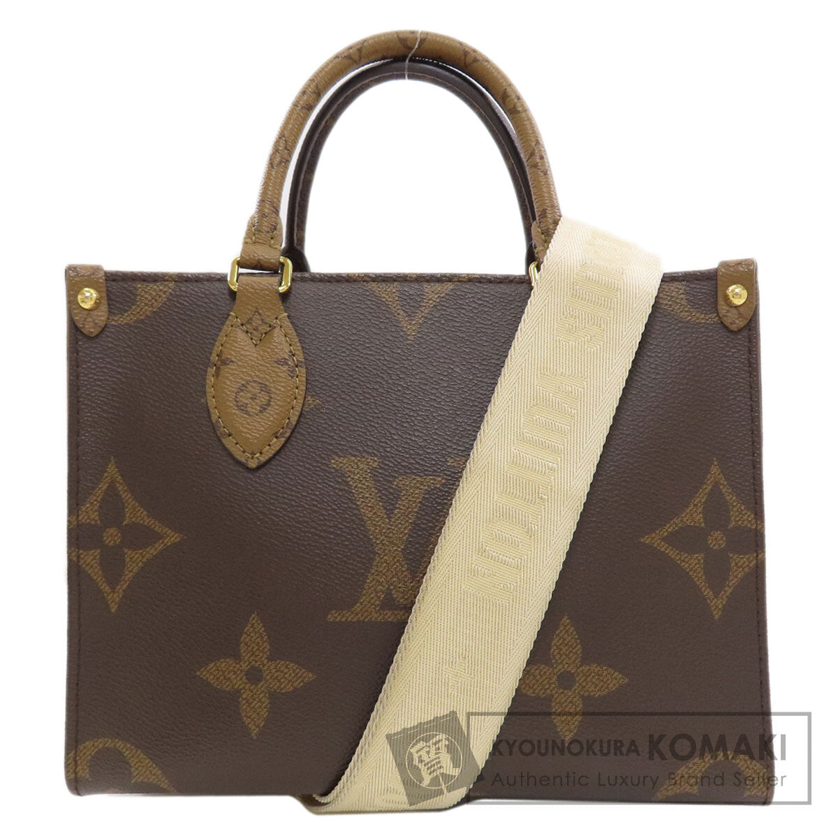 LOUIS VUITTON M46373 On the Go PM Handbag Monogram Giant Ladies [Used]