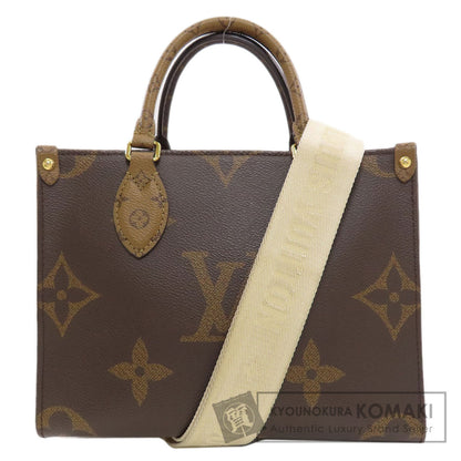 LOUIS VUITTON M46373 On the Go PM Handbag Monogram Giant Ladies [Used]