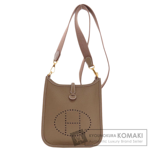 HERMES Evelyne TPM Etop Gold Hardware Shoulder Bag Taurillon Clemence Ladies [Used]