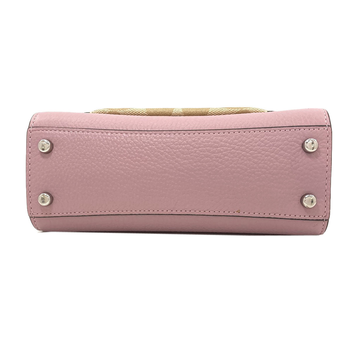 COACH CC977 Signature 2WAY Handbag PVC LeatherLadies [Used]