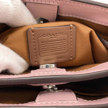 COACH CC977 Signature 2WAY Handbag PVC LeatherLadies [Used]
