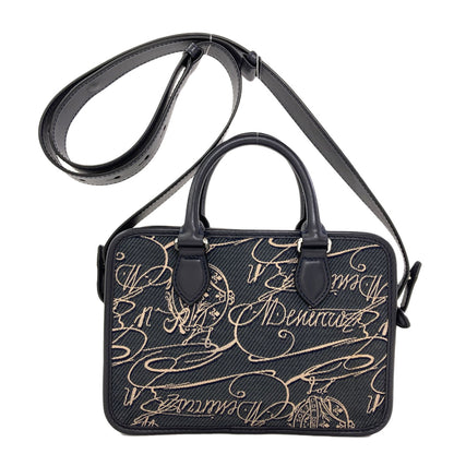 Berluti Un Jour Gulliver 2WAY Handbag Canvas Ladies [Used]