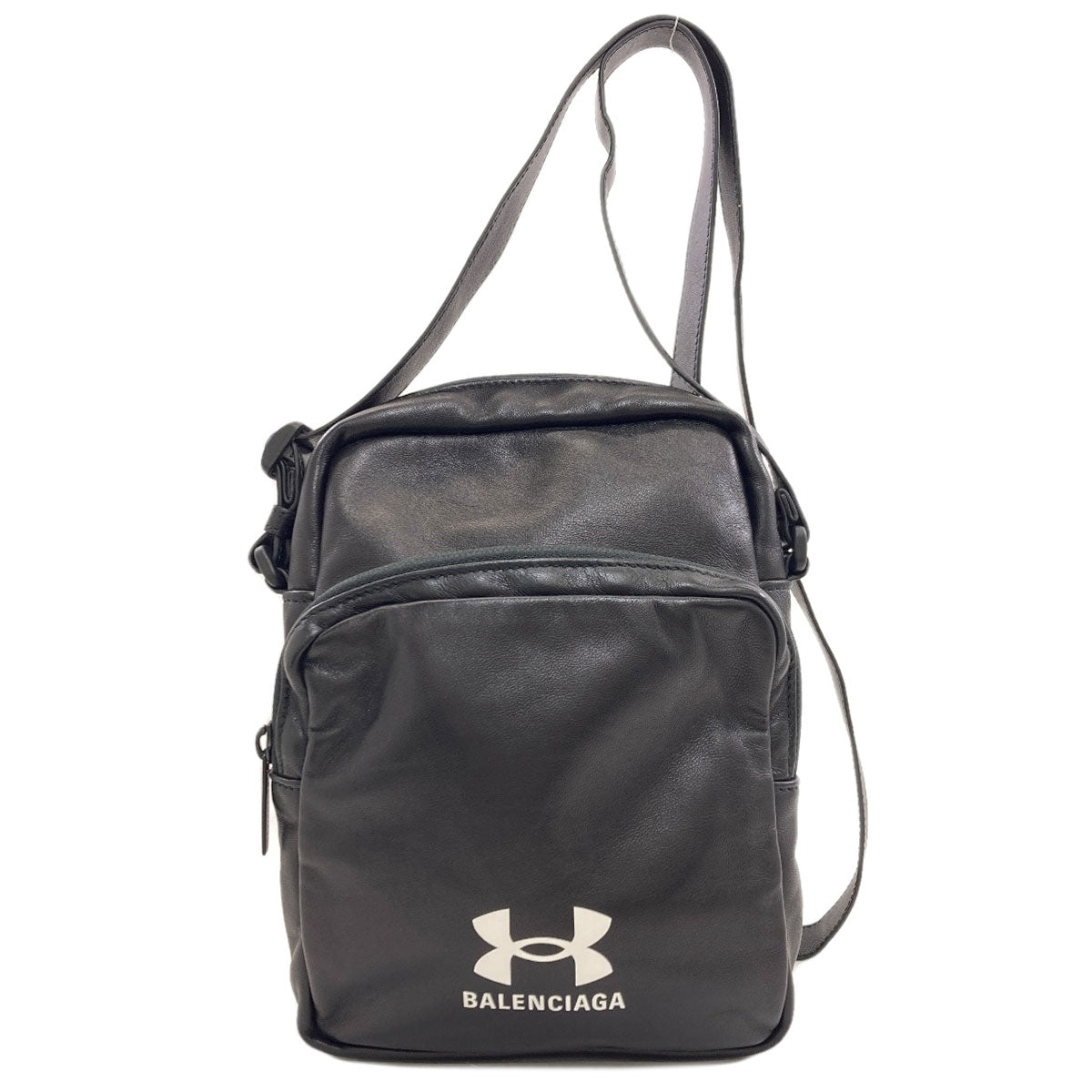 BALENCIAGA 811907 Under Armour collaboration Shoulder Bag Lambskin Ladies [Used]