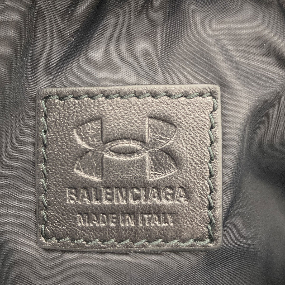 BALENCIAGA 811907 Under Armour collaboration Shoulder Bag Lambskin Ladies [Used]