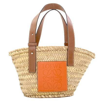 LOEWE Basket bag small Handbag Calf Palm leafLadies [Used]