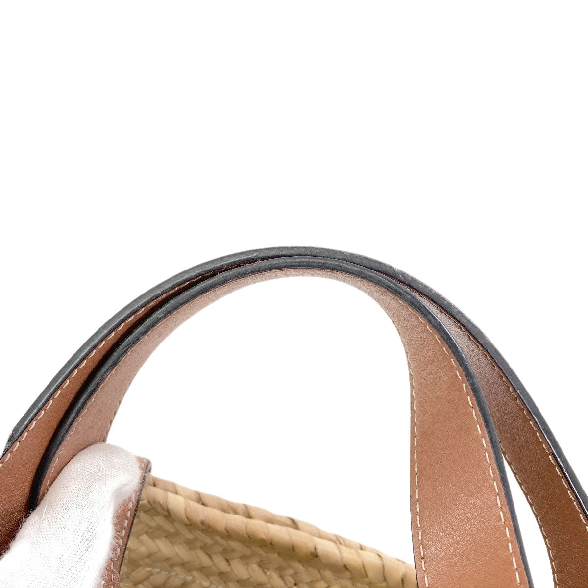 LOEWE Basket bag small Handbag Calf Palm leafLadies [Used]