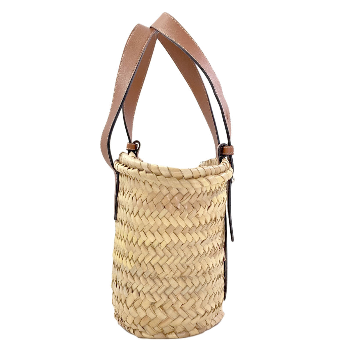 LOEWE Basket bag small Handbag Calf Palm leafLadies [Used]