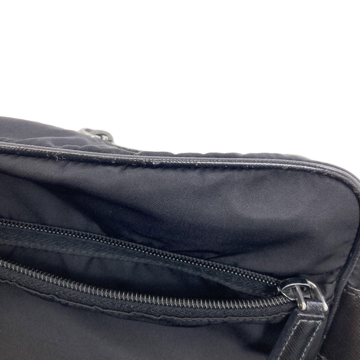 PRADA Logo Hardware Shoulder Bag Nylon Ladies [Used]