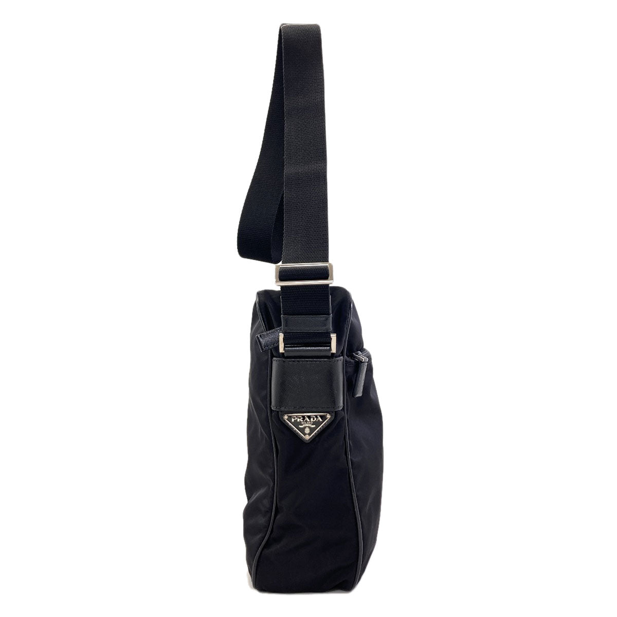 PRADA Logo Hardware Shoulder Bag Nylon Ladies [Used]