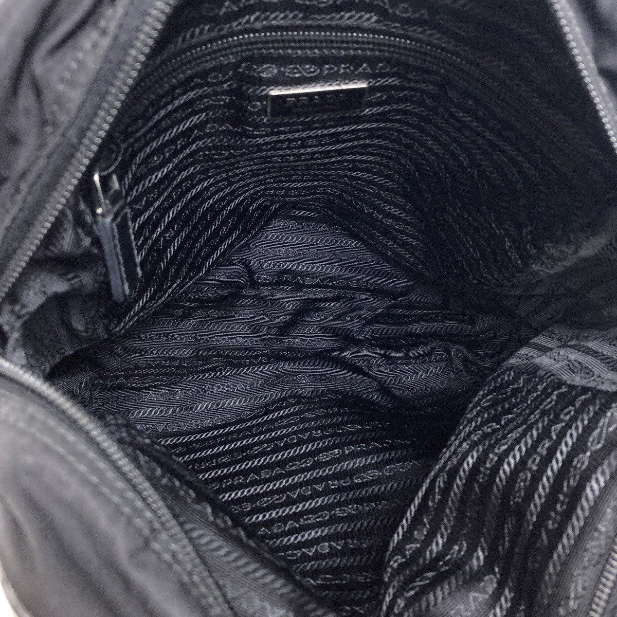 PRADA Logo Hardware Shoulder Bag Nylon Ladies [Used]