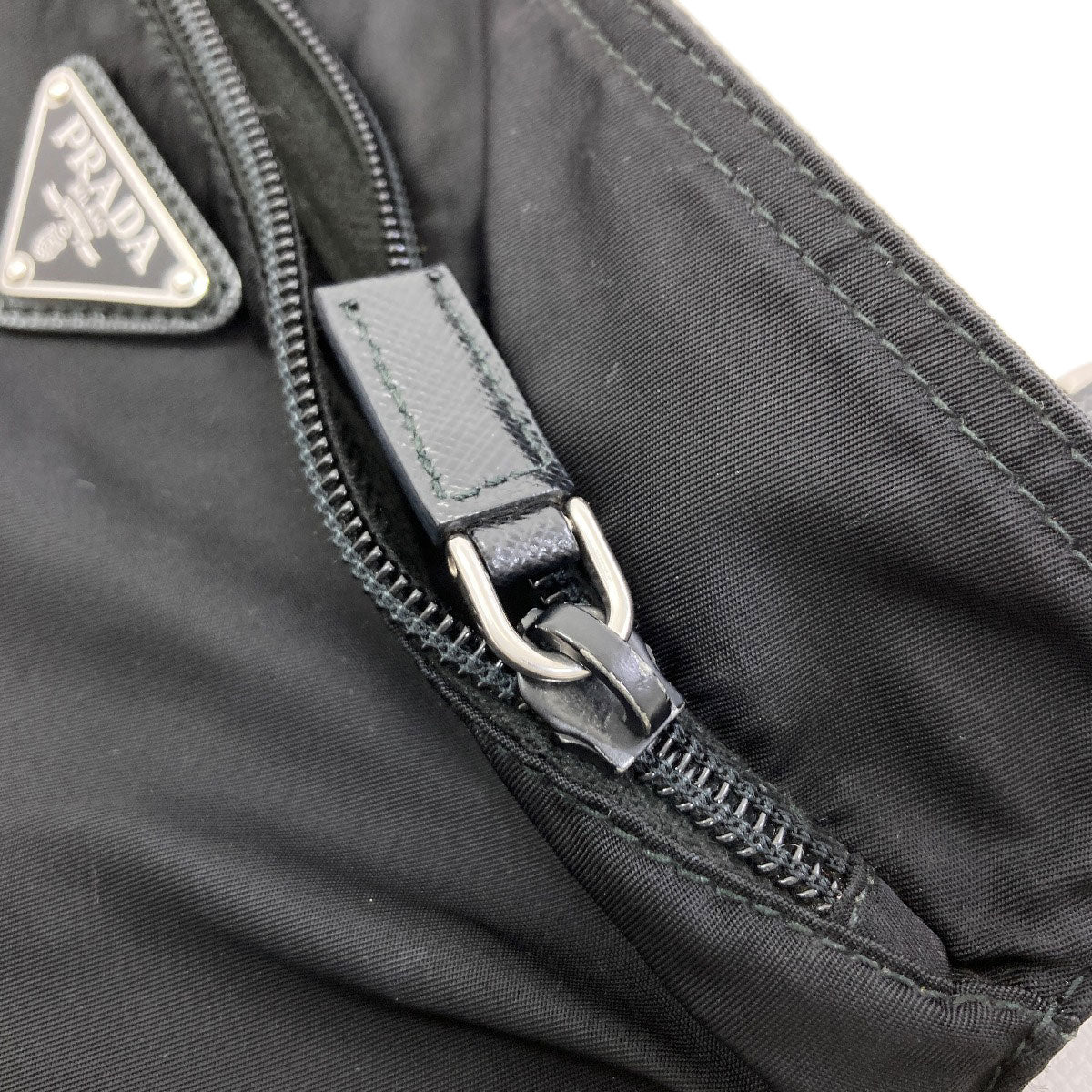 PRADA Logo Hardware Shoulder Bag Nylon Ladies [Used]