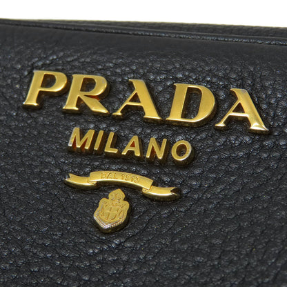 PRADA 1BH093 logo Shoulder Bag Calf Ladies [Used]